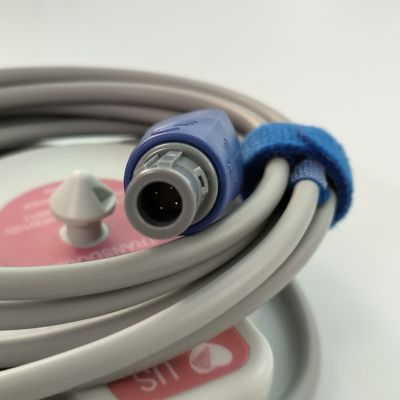 مراقبة الإطارات US Transducer For F2/F3/F6 معدل ضربات القلب الجنينية US Probe Dual Slot 4 Pin MS3-109301 (D)
