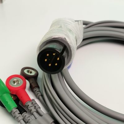 REF EC05DAS061 جهاز مراقبة سلك قلب متكامل 5 نوع الحبل المقاوم لضغط الرصاص