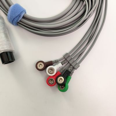 REF EC05DAS061 جهاز مراقبة سلك قلب متكامل 5 نوع الحبل المقاوم لضغط الرصاص