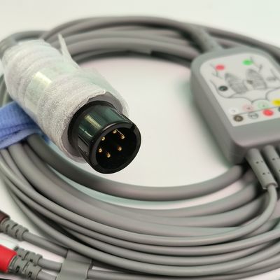 REF EC05DAS061 جهاز مراقبة سلك قلب متكامل 5 نوع الحبل المقاوم لضغط الرصاص