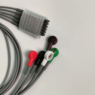 IT20 ECG Telemetry Lead Wire Five Lead American Standard Buckle Style REF EL05DASY1 (إصدار إصدار إصدار إصدار إصدار)