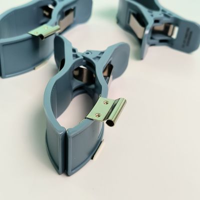 شريط الأطراف واحد مربع / 4 أزرق إلكترود ذراعين إلكترود قدمين فتحة 4.0mm REF ECG-FJX42