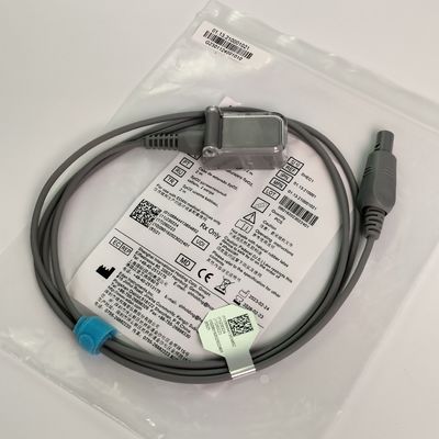 SHEC1 كابل تمديد مسبار الأكسجين في الدم 2M DB9 محول إلى LEMO وصلة 6 دبوس فتحة مزدوجة L2.0m