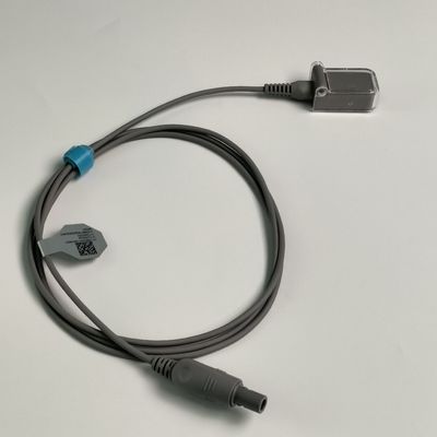SHEC1 كابل تمديد مسبار الأكسجين في الدم 2M DB9 محول إلى LEMO وصلة 6 دبوس فتحة مزدوجة L2.0m