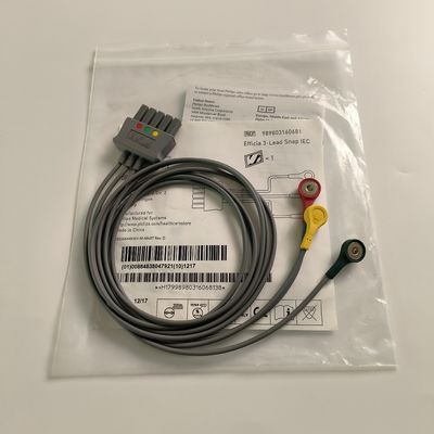 فيليب CBL الأصلي 3 مجموعة الأسلاك الرصاصية Snap IEC ICU REF:989803160681