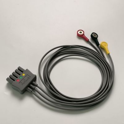 فيليب CBL الأصلي 3 مجموعة الأسلاك الرصاصية Snap IEC ICU REF:989803160681