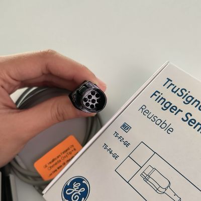 ج.إي.أورجينال ديتكس-أوهميدا TruSignal SpO2 أجهزة استشعار الأصابع قابلة لإعادة الاستخدام.