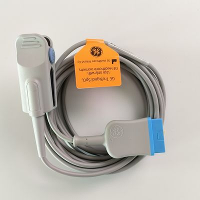 GE الأصلي Ohmeda TruSignal SpO2 مستشعر الأصابع قابل لإعادة الاستخدام REF:TS-F4-GE