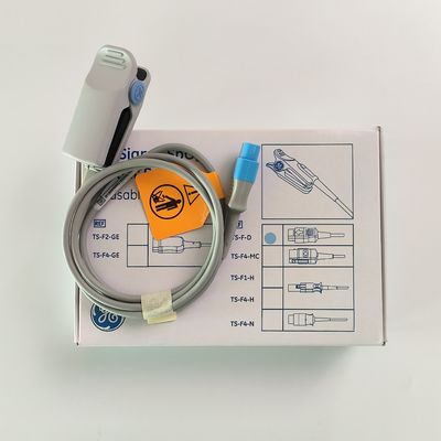 ج.إي أصلي Datex-Ohmeda TruSignal SpO2 مستشعر الأصابع قابل لإعادة الاستخدام REF: TS-F-D