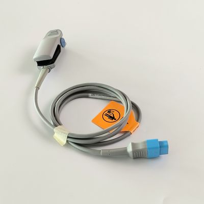 ج.إي أصلي Datex-Ohmeda TruSignal SpO2 مستشعر الأصابع قابل لإعادة الاستخدام REF: TS-F-D