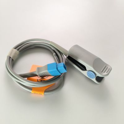 ج.إي أصلي Datex-Ohmeda TruSignal SpO2 مستشعر الأصابع قابل لإعادة الاستخدام REF: TS-F-D