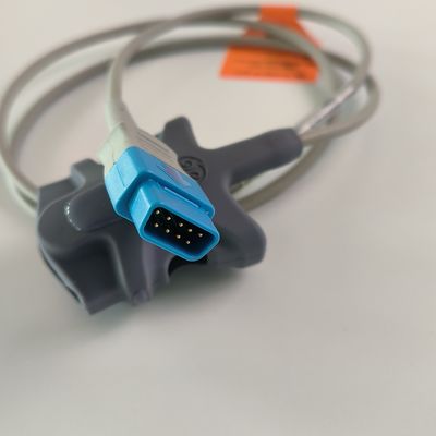 ج.إي أصلي Datex-Ohmeda TruSignal SpO2 جهاز استشعار إصبع REF قابل لإعادة الاستخدام: TS-SA-D