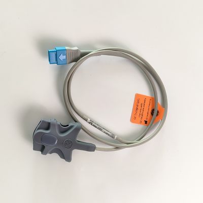 ج.إي أصلي Datex-Ohmeda TruSignal SpO2 جهاز استشعار إصبع REF قابل لإعادة الاستخدام: TS-SA-D
