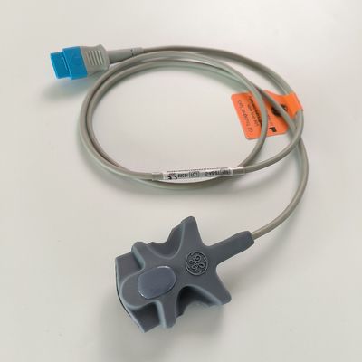 ج.إي أصلي Datex-Ohmeda TruSignal SpO2 جهاز استشعار إصبع REF قابل لإعادة الاستخدام: TS-SA-D
