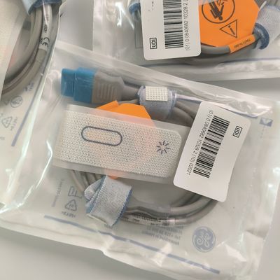 أجهزة استشعار الجلد الحساسة لـ SpO2 لـ Datex-Ohmeda قابلة لإعادة الاستخدام 3 أجهزة REF: TS-SE-3