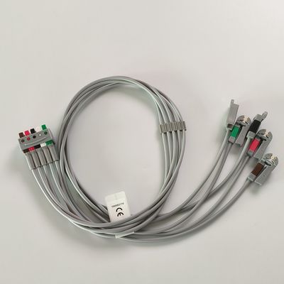 مجموعة قابلة للاستبدال متعددة الروابط ECG Leadwire 5-Lead Grabber AHA 74cm/29in. REF: 414556-001