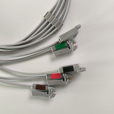 مجموعة قابلة للاستبدال متعددة الروابط ECG Leadwire 5-Lead Grabber AHA 74cm/29in. REF: 414556-001