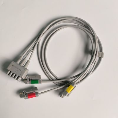 كيرفيوجن جيه أصل متعدد الروابط ECG سلك الرصاص 3-الرصاص Grabber IEC 74cm / 29in. REF: 412682-003