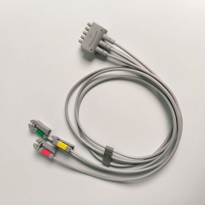 كيرفيوجن جيه أصل متعدد الروابط ECG سلك الرصاص 3-الرصاص Grabber IEC 74cm / 29in. REF: 412682-003