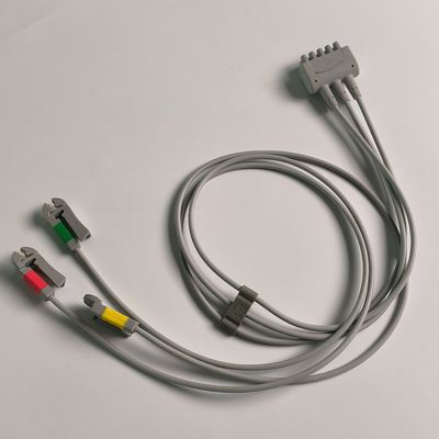 كيرفيوجن جيه أصل متعدد الروابط ECG سلك الرصاص 3-الرصاص Grabber IEC 74cm / 29in. REF: 412682-003