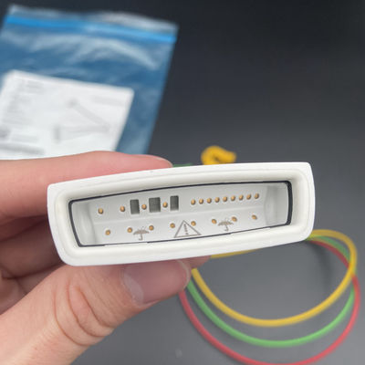 تقييم النطاق الثلاثي الرئيسي القياس الأوروبي المقبض ECG 3-الرئيسي Grabber IEC Tele REF:989803171901