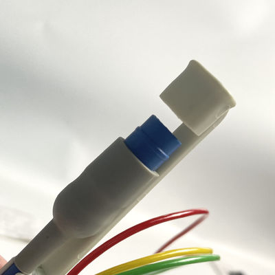 ثلاثة أدلة العصا القياسية الأوروبية مع وصلة الأكسجين في الدم ECG 3 رصاصة Grabber REF:989803171911