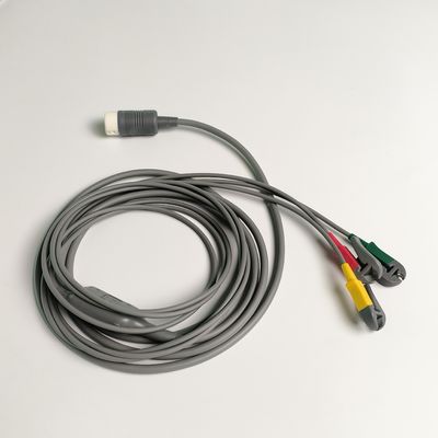 PHILIP أصل Efficia الكابل المشترك / 3-Leadset Grabber IEC. نهاية الجهاز جولة 12-Pin,REF: 989803160741
