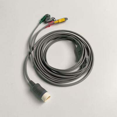 PHILIP أصل Efficia الكابل المشترك / 3-Leadset Grabber IEC. نهاية الجهاز جولة 12-Pin,REF: 989803160741
