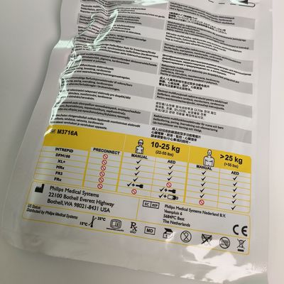 PHILIP البالغين/الأطفال الراديولوسنت عدة وظائف الأقطاب الكهربائية ، HeartStart PADS REF:M3716A