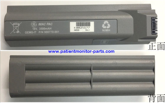 GE MAC3500 MAC5000 MAC5500 آلة تخطيط القلب الكهربائي بطارية PN 900770-001 18V,3500mAh