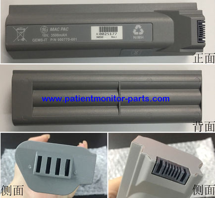 GE MAC3500 MAC5000 MAC5500 آلة تخطيط القلب الكهربائي بطارية PN 900770-001 18V,3500mAh