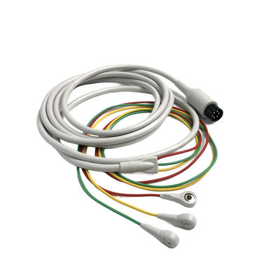 BJ-753P NIHON KOHDEN كابل المريض ECG