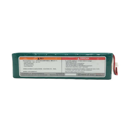NIHON KOHDEN SB-901DC بطارية Ni-MH قابلة لإعادة الشحن مغلقة الجهد الاسمي :12Vdc السعة المسموح بها نوع:1950mAh الحد الأدنى:1690mAh