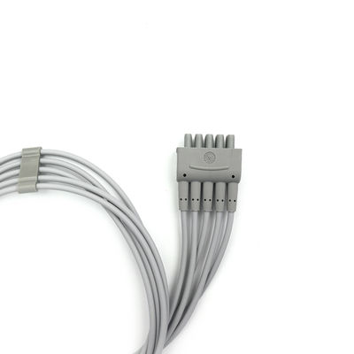 GE Ref:412681-003 مجموعة الحبال الرئيسيّة لـ ECG متعدّدة الروابط ،5 - Lead,Grabber ،IEC 74 CM /29 IN