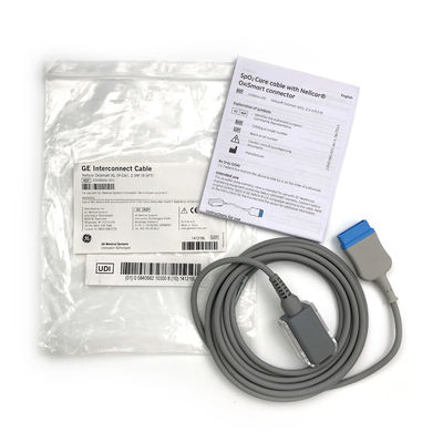 كابل رعاية SpO2 مع وصلة Nellcor® OxiSmart REF 2006644-001 Nellcor® OxiSmart SpO2 (2.9 M/9.5 Ft)