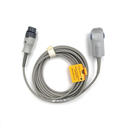 جهاز استشعار أصابع GE TS-F4-N TruSignal SpO2 قابل لإعادة الاستخدام
