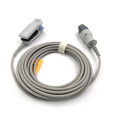 جهاز استشعار أصابع GE TS-F4-N TruSignal SpO2 قابل لإعادة الاستخدام