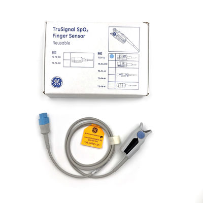 مستشعر أصابع GE TS-F-D TruSignal SpO2 قابل لإعادة الاستخدام