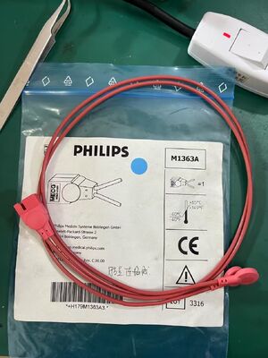 PHILIP FM20/FM30 جهاز مراقبة الجنين كابل ECG REF:M2735A SN:DE43233388