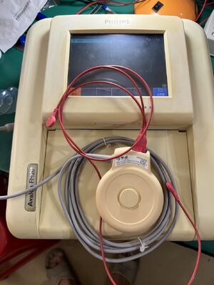PHILIP FM20/FM30 جهاز مراقبة الجنين كابل ECG REF:M2735A SN:DE43233388
