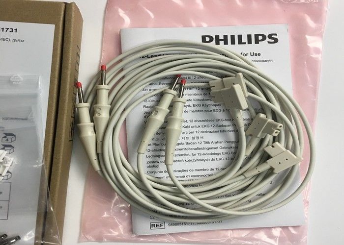 أجزاء بديلة لـ PHLIP ECG ، AMMI IEC 12 رصاصة رصاصة ECG الأطراف 1.4M 989803151731