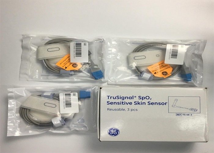 TS-SE-3 أجزاء احتياطية للمعدات الطبية جهاز استشعار قابل لإعادة الاستخدام SpO2 حساس 9 PINS