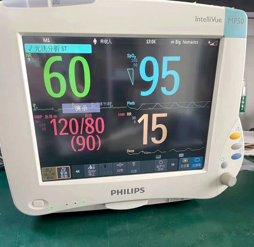 فيليب IntelliVue MP40 MP50 مراقبة المريض إصلاح اللوحة الرئيسية بطارية عرض الشاشة اللمسية لوحة المفاتيح