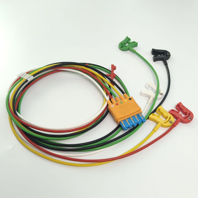 989803125871 المواد الاستهلاكية للأجهزة الطبية PHILIP مراقب المرضى CBL الأصلي 5 Leadset Grabber IEC OR REF M1974A