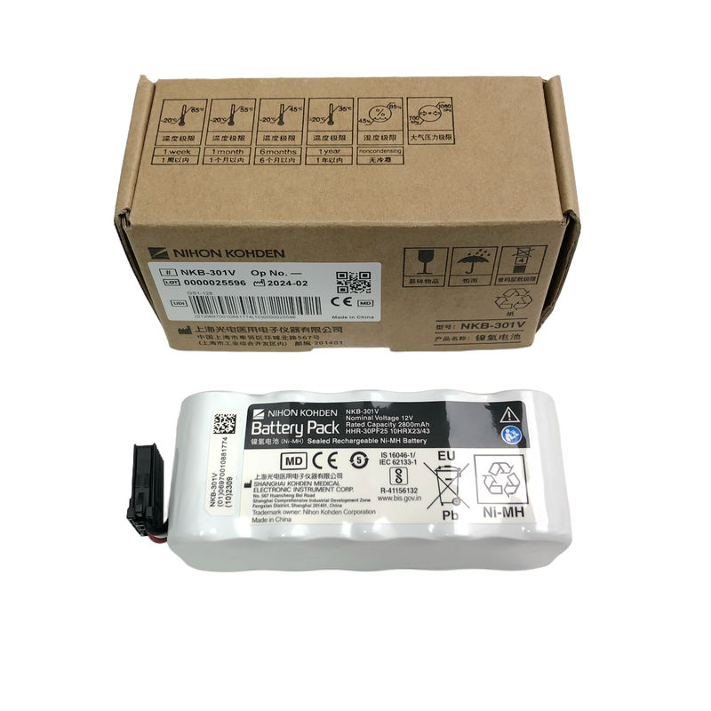 NIHONKOHDEN NKB-301V بطارية Ni-MH قابلة لإعادة الشحن